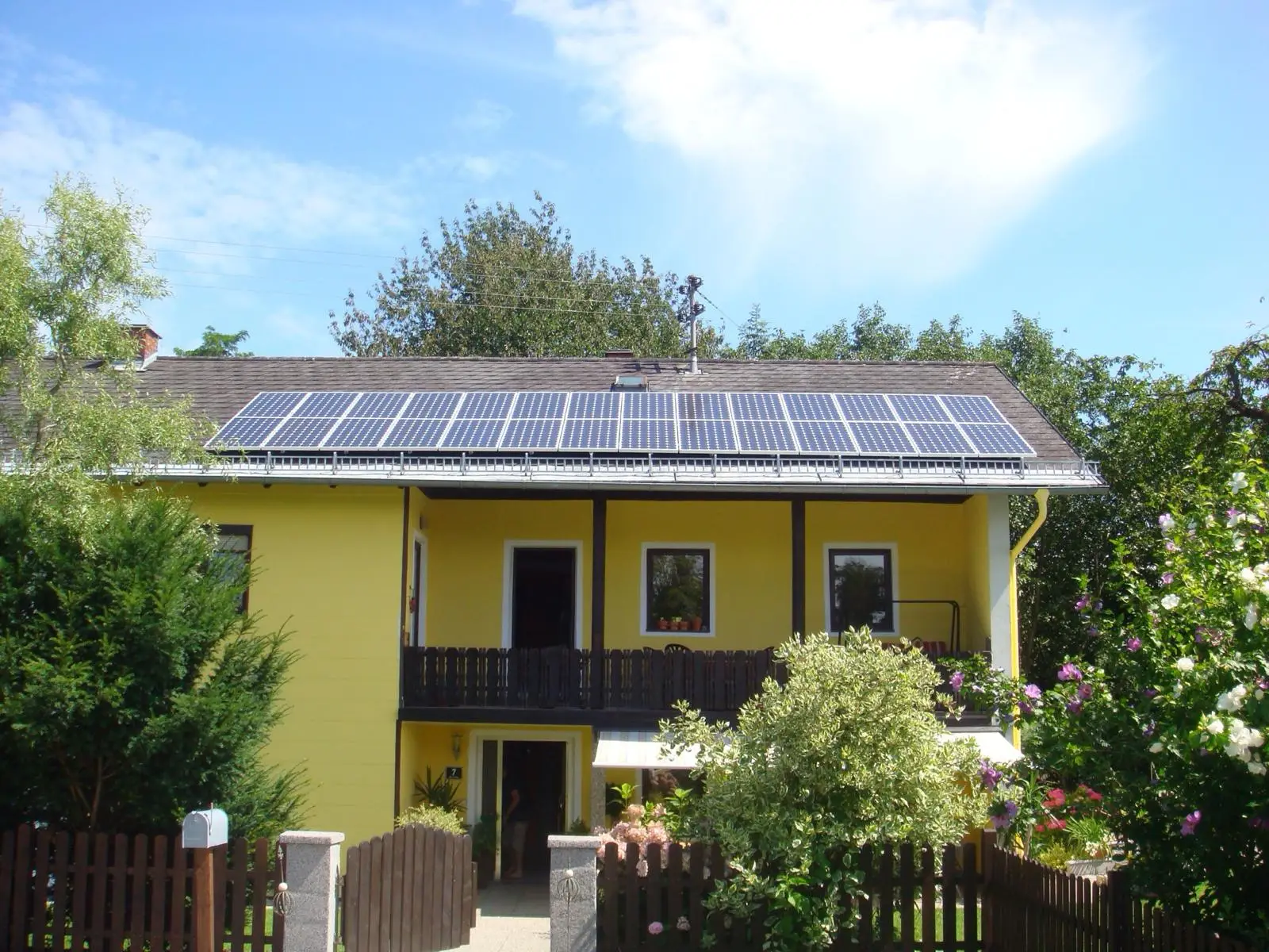 PV-Dachanlage